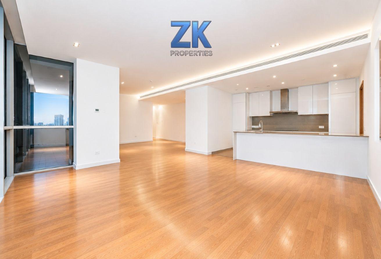 City Walk apartment living area photographed for a ZK Properties listing